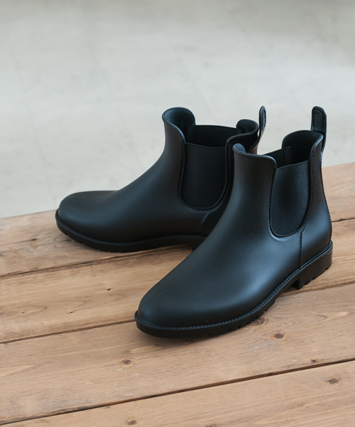 Bijinrinka Bijinrinka ビジンリンカ 防水サイドゴアショートレイン