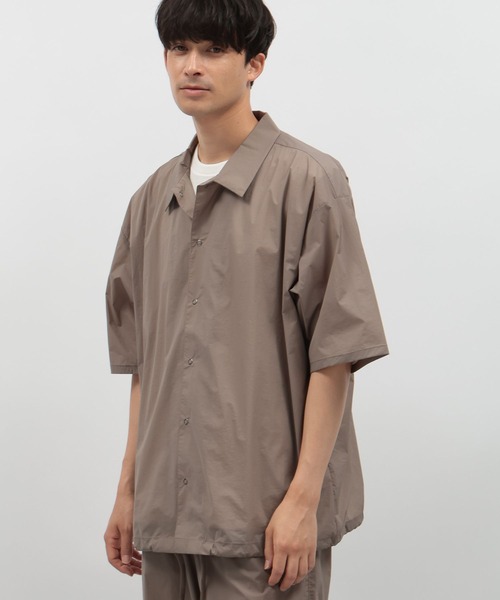soerte マルチカラージャガードニットポロ ベージュ/サイズ3(L) MULTI COLLAR JACQUARD KNIT POLO/マルチカラージャガード
