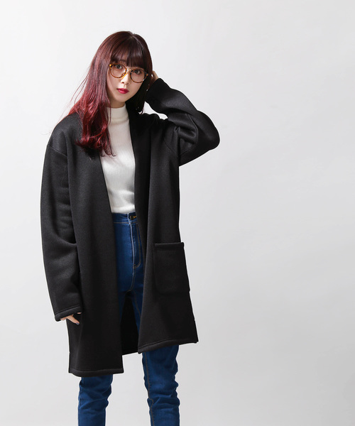 Wego Wego ニットフリースロングカーディガン Buyee An Online Proxy Shopping Service Shop At Zozotown Bot Online