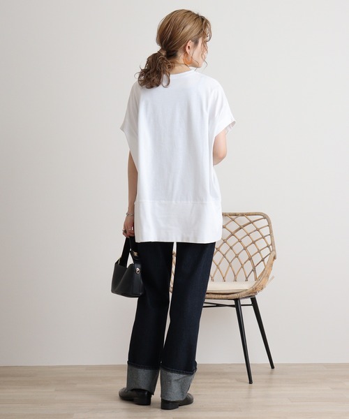 EGLANTINE | Eglantine リボンテープ付きカットソー - Buyee, an