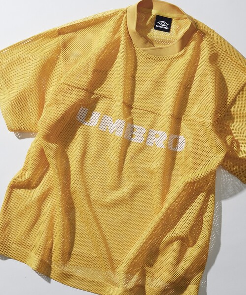 UMBRO | UMBRO/アンブロ 別注 Mesh S/S Tee/メッシュ クルー