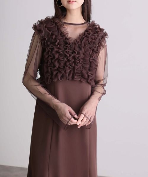 ATLO | 袖あり&ミモレ丈同窓会3点セットセレモニー結婚式フォーマル