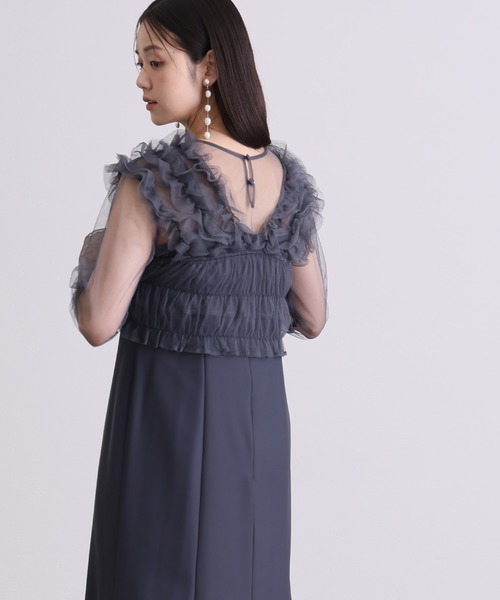 ATLO | 袖あり&ミモレ丈同窓会3点セットセレモニー結婚式フォーマル