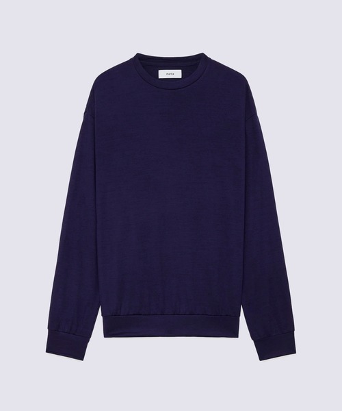 MARKAWARE | 【markaware/marka】ウォッシャブルウール天竺 / クルー