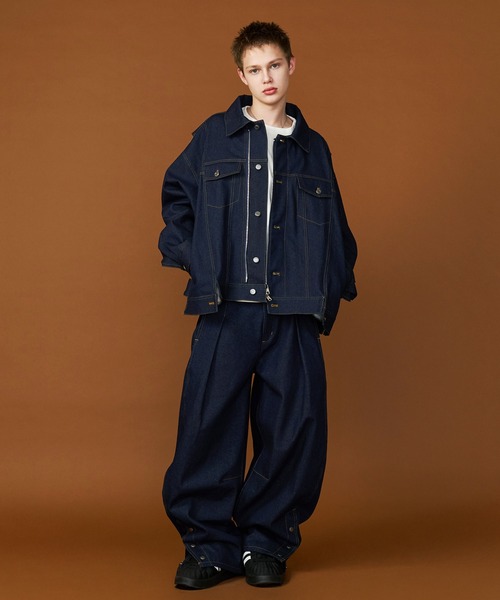 SEESEW | 【UNISEX】OVERSPEC DENIM JACKET/オーバースペックデニムG