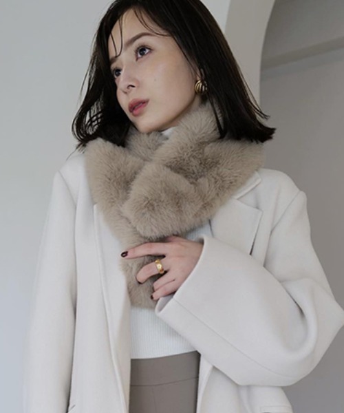 anuans ファーティペット BEIGE アニュアンス anuans ファーティペット （BEIGE） -ファッション