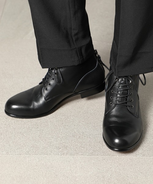 PADRONE MUSEUM | 【PADRONE】BACK ZIP CHUKKA BOOTS PU-ZOZO-02 