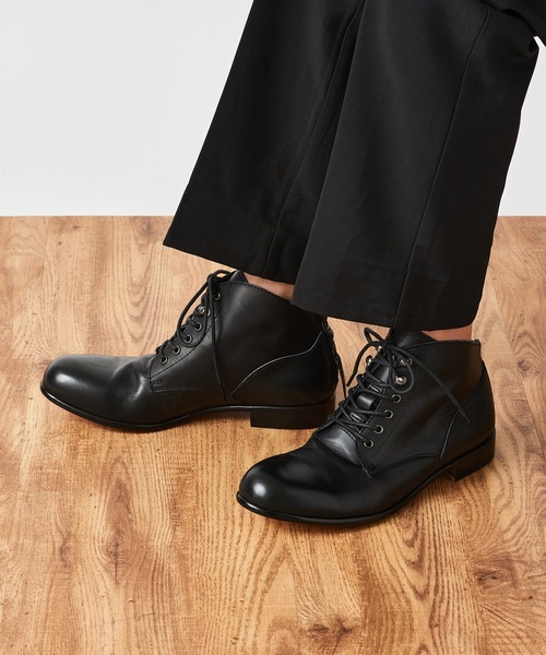 PADRONE MUSEUM | 【PADRONE】別注 BACK ZIP CHUKKA BOOTS PU-ZOZO-02