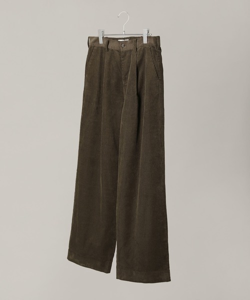 BLEME | クラシック ヘビーコーデュロイ ワイドスラックス パンツ