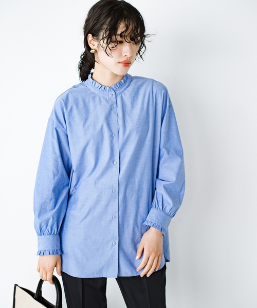 トップス Anna Koto Sheer Lace-Trimmed Top