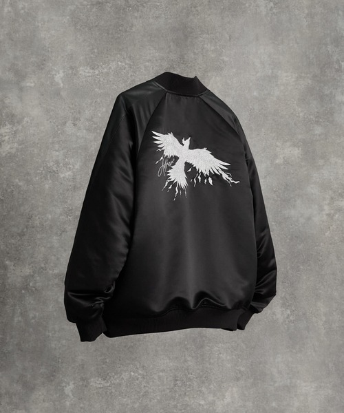 ADRER プレミアムリバーシブルスカジャン ADRER | premium reversible suka jumper -wolf/flower- / プレミアム