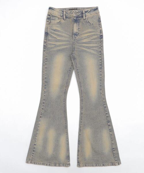 ダーリッチ ブラストフレアデニムパンツ XS ☆ ブラストフレアデニム