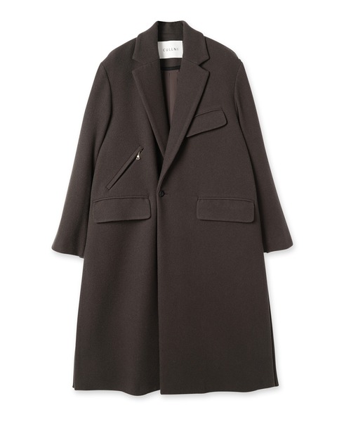 【値下げしました】CULLNI チェスターコート CULLNI チェスターコート コート 「別注」 Tailored Tie Locken Coat