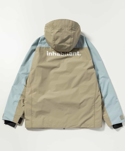 inhabitant　インハビタント　ブルージャケット＆ベージュパンツセット inhabitant インハビタント ブルージャケット＆ベージュパンツセット