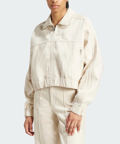 プレミアムエッセンシャルズデニムアディダストラックadidasOriginals ADIDAS | プレミアム エッセンシャルズ デニムトラックトップ