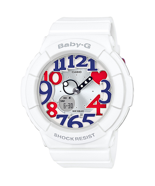 baby g shock watch white