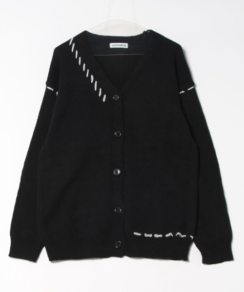 ENNOY エンノイ ブラック カーディガン 厚手 美品 ENNOY Logo Embroidery Cardigan | A WORD.ONLINE SHOP