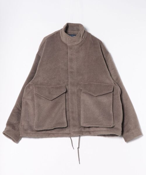 MANY MEN MANY MIND many men many mind 無地シャギーミリタリースタンドブルゾン - Buyee, un servicio de compra de proxy en l nea Compre en ZOZOTOWN