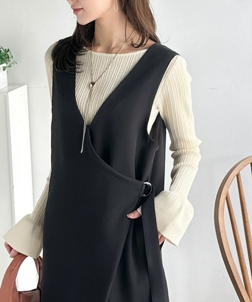 ANUKE | Wide Bare Combinaison - Buyee, an Online Proxy Shopping