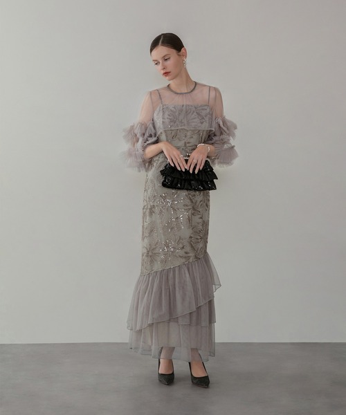 LEJA | 【LEJA LUXE】フロントツイストデザインシアースリットIライン