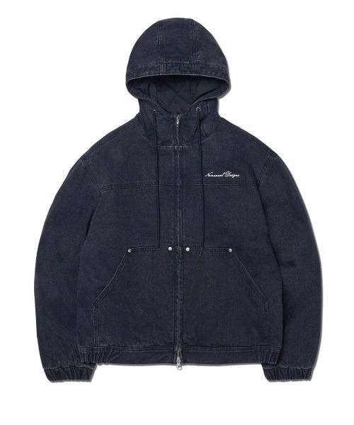 デニムジャケット NOMANUAL W.D HOODED ZIP-UP JACKET SA354 NOMANUAL W.D HOODED ZIP-UP JACKET SA354 (NOMANUAL/デニム