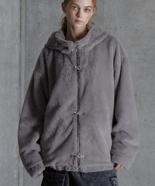 SERACE | 【SERACE】2way fireman volume fur blouson / 2way