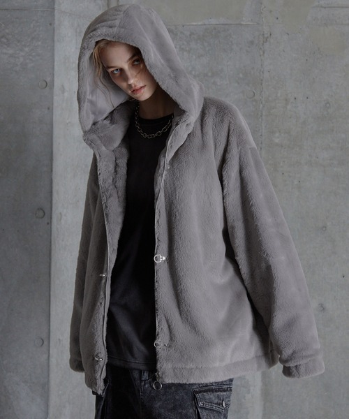 SERACE | 【SERACE】2way fireman volume fur blouson / 2way