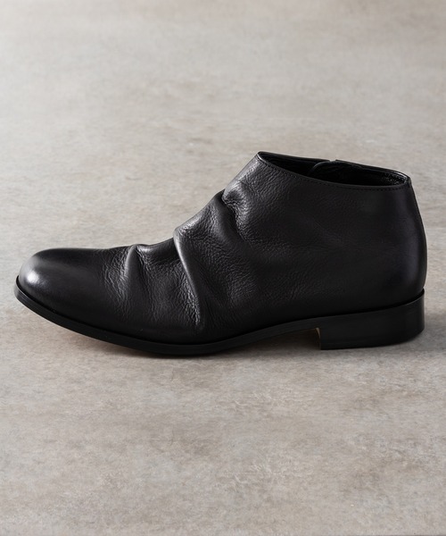 PADRONE | 【PADRONE パドローネ 】SHORT SIDE ZIP BOOTS / サイド