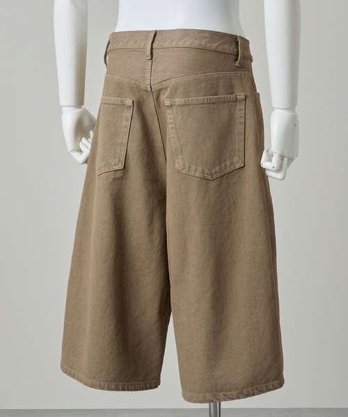 GRANCY | 【GRANCY】Stitch Patch Half Denim Pants / ステッチパッチ