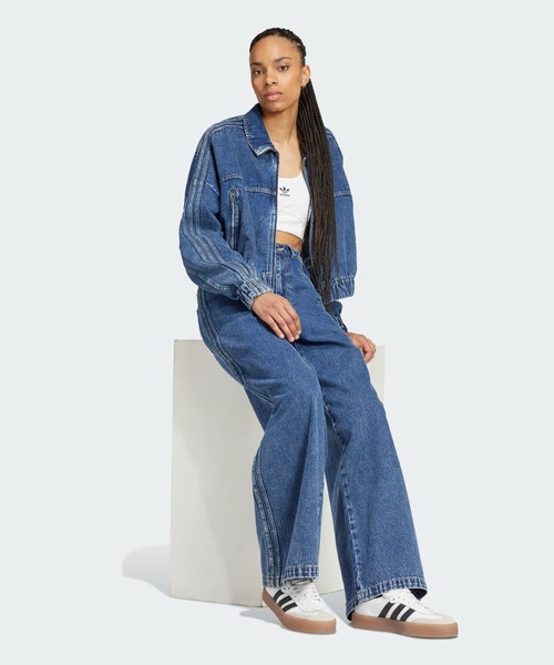 ADIDAS | プレミアム エッセンシャルズ デニムバルーンパンツ 