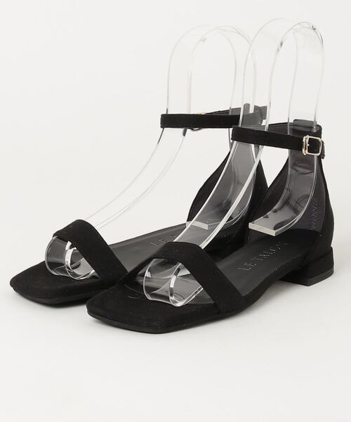 美品》LE TALON ルタロン ダブルストラップサンダル 3.5cm