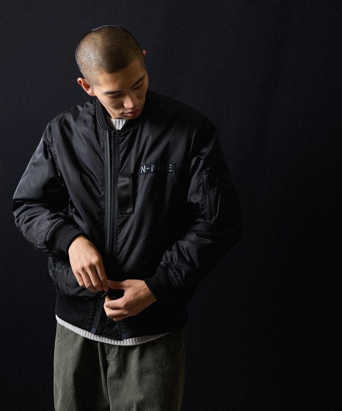NUMBER (N)INE | PRINTED MA-1 JACKET / プリント エムエーワン