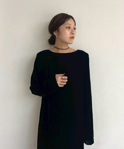 ANUKE | Velour Pencil Onepiece - Buyee, an Online Proxy Shopping