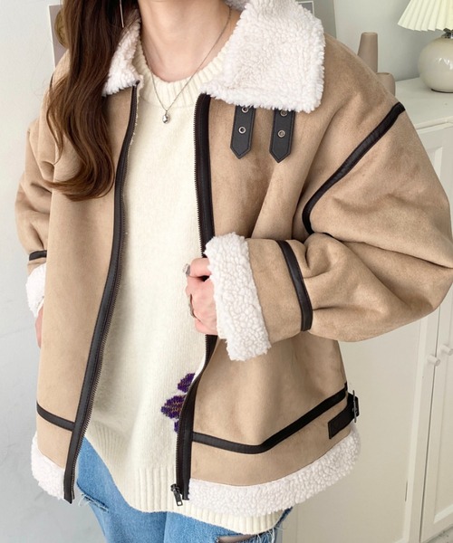 ソーイ soe ムートンコート 18aw SOE ソーイ スプリングコート