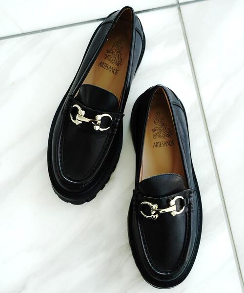 ARTESANOS | ARTESANOS（アルテサノス）【別注】金具付きローファー
