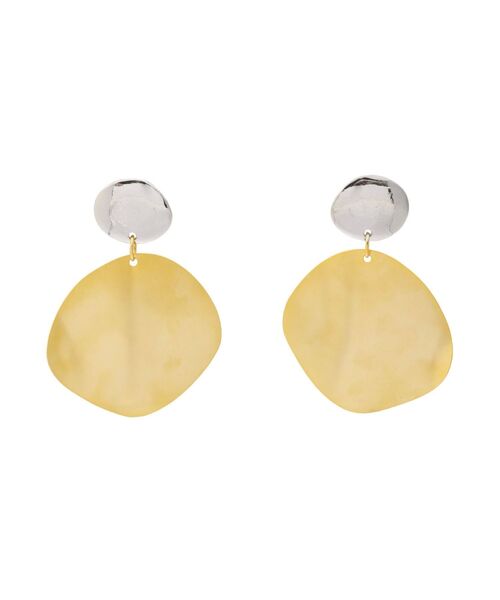 アンスリードUN3Dシルバーダブルサークルピアス UN3D. ピアス W CIRCLE PIERCE / ダブルサークルピアス