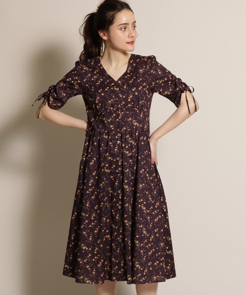 Anatelier Web限定カラーあり Lサイズあり リバティ Vネック花柄ワンピース Buyee An Online Proxy Shopping Service Shop At Zozotown Bot Online