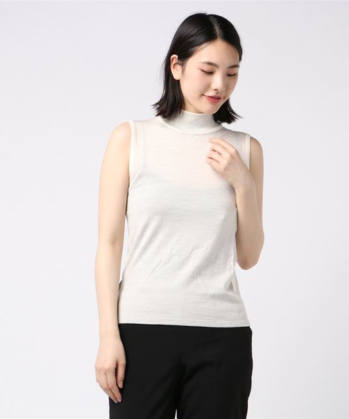 Wrapinknot Wrapinknot ノースリーブハイネックニットtop Buyee An Online Proxy Shopping Service Shop At Zozotown Bot Online