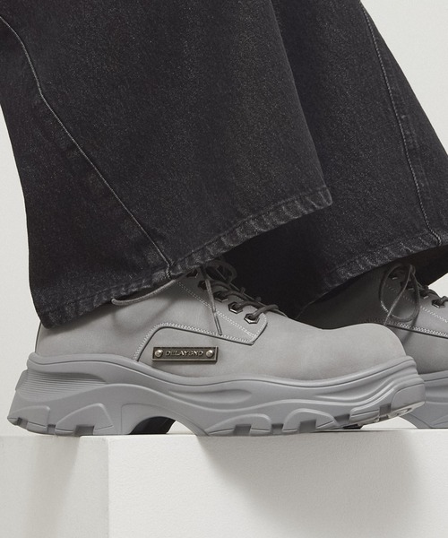 ALFRED ALEX | 【Alfred Alex】Chunky Metal Plate Shoes/ハイソール 