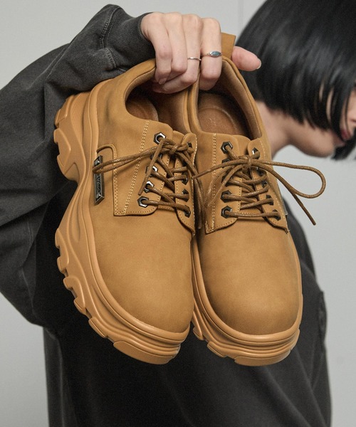 ALFRED ALEX | 【Alfred Alex】Chunky Metal Plate Shoes/ハイソール 