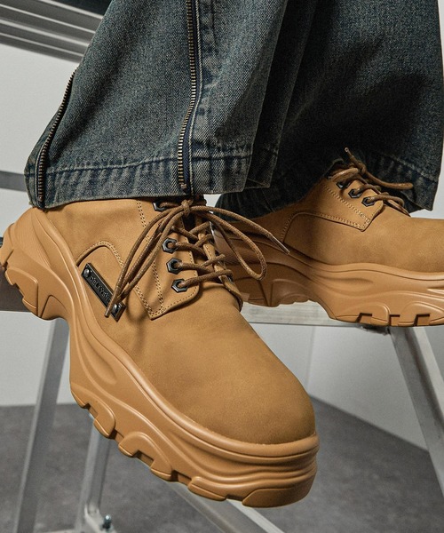 ALFRED ALEX | 【Alfred Alex】Chunky Metal Plate Shoes/ハイソール 