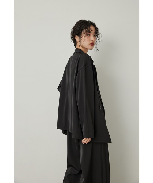 NIANA | プラクティカルセットアップ 2点セット ストライプ ジャケット