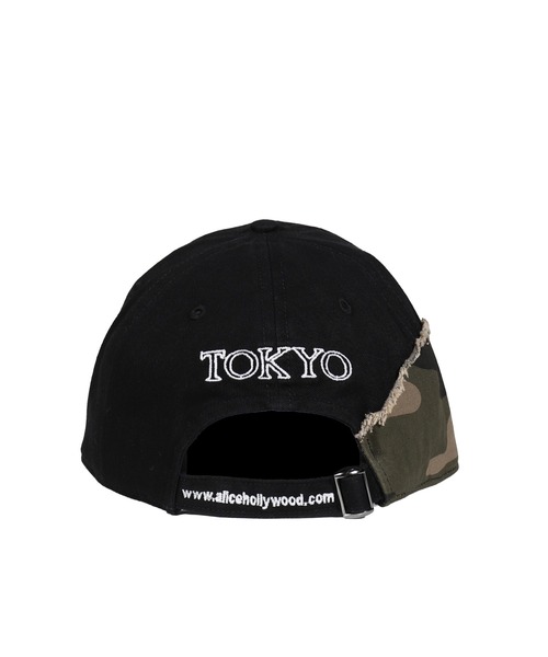 ALICE HOLLYWOOD | NUBIAN x ALICE CAMO SPLIT MOTO COUTURE CAP