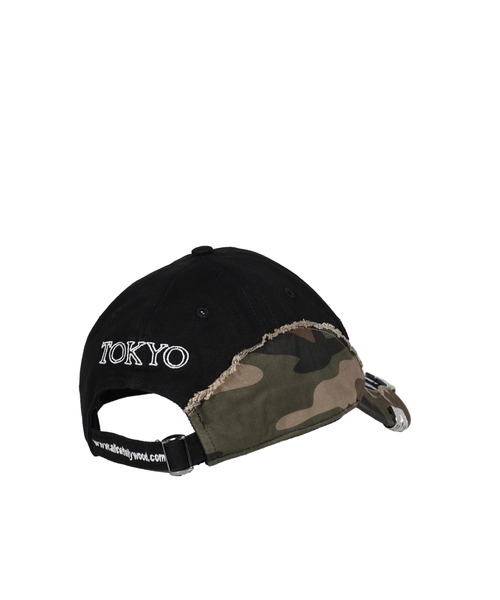 ALICE HOLLYWOOD | NUBIAN x ALICE CAMO SPLIT MOTO COUTURE CAP