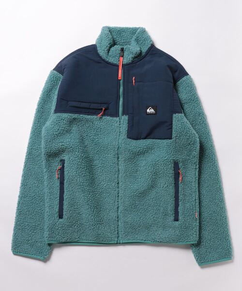 QUIKSILVER | SHALLOW WATER FZ/クイックシルバー胸ワンポイント