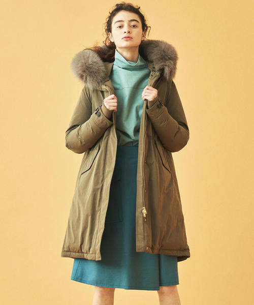 WOOLRICH×TOMORROWLAND KEY STONE PARKA 