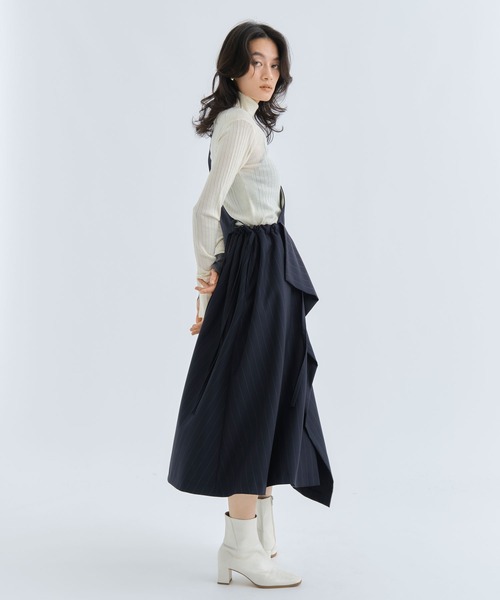 UJOH | 【UJOH/ウジョー】One Shoulder SKT/ワンショルダースカート  