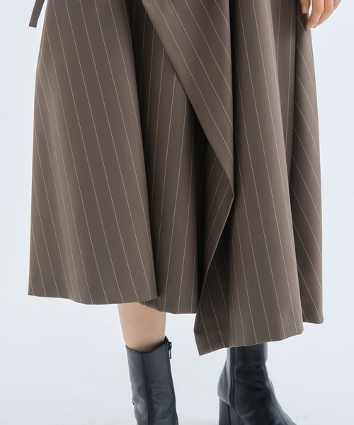 UJOH | 【UJOH/ウジョー】One Shoulder SKT/ワンショルダースカート  