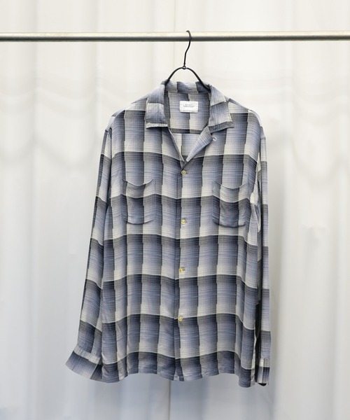 TOWNCRAFT | TOWNCRAFT / タウンクラフト 60S OMBRE LOOP COLLAR SHIRT