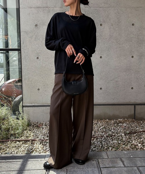 NOGLE | 【NOGLE/ノグル】シアースラブオーバートップス - Buyee, an
